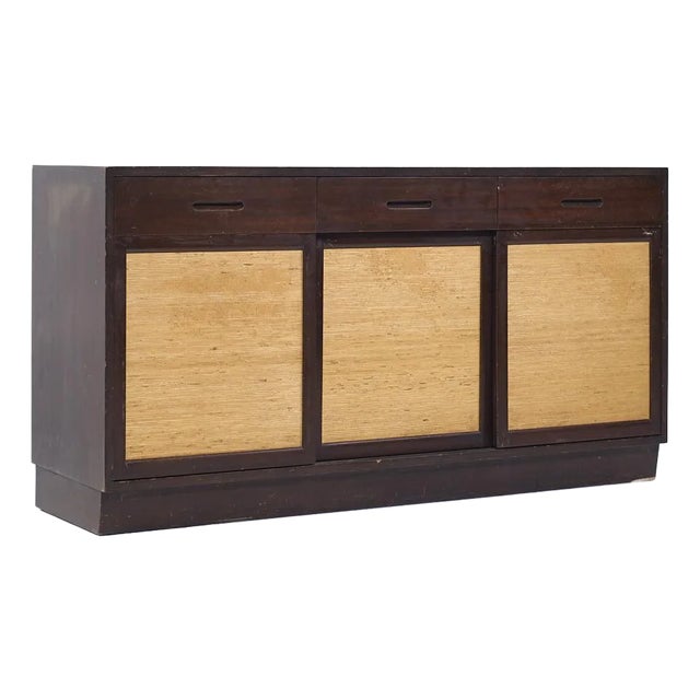 Edward Wormley for Dunbar Mid Century Mahogany Credenza For Sale