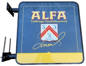 Alfa Beer Illuminated Advertising Sign Signboard