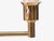 Swedish Modern, Articulating Table Lamp, Solid Brass, Sweden, 1980s For Sale - Image 10 of 15