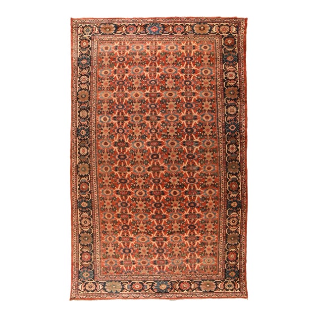 Antique Mahal Rug 10'6'' x 17'8'' For Sale