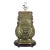 Vintage Brass Chinese Hu Vessel Urn Table Lamp Creatures Oni Serpent Foo Dogs For Sale