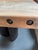 Wood Industrial Butcher Block Table For Sale - Image 7 of 12