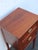 Brown Early 1900s Flame Mahogany Inlay Nightstand Bedside Side End Table 6921 For Sale - Image 8 of 15