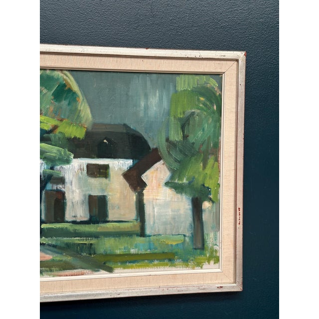 Harry Wichmann, The White House, 1950s, Oil on Canvas, Framed For Sale - Image 7 of 18