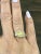 Modern 1.71 Ct Natural Yellow & Diamond Ring Size 6.25 For Sale - Image 3 of 5