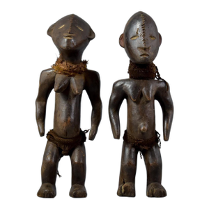 Early 20th Century Ngbaka, Set of 2