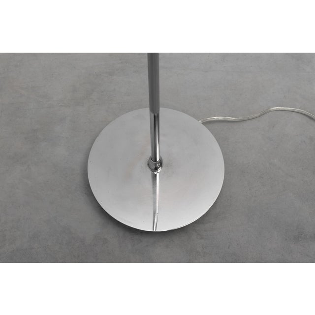 Mid-Century Chrome-Plated Floor Lamp from Nordlux, Denmark, 1970s For Sale - Image 10 of 12