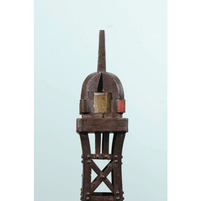 Metal Eiffel Tower Iron Replica Statue For Sale - Image 4 of 9