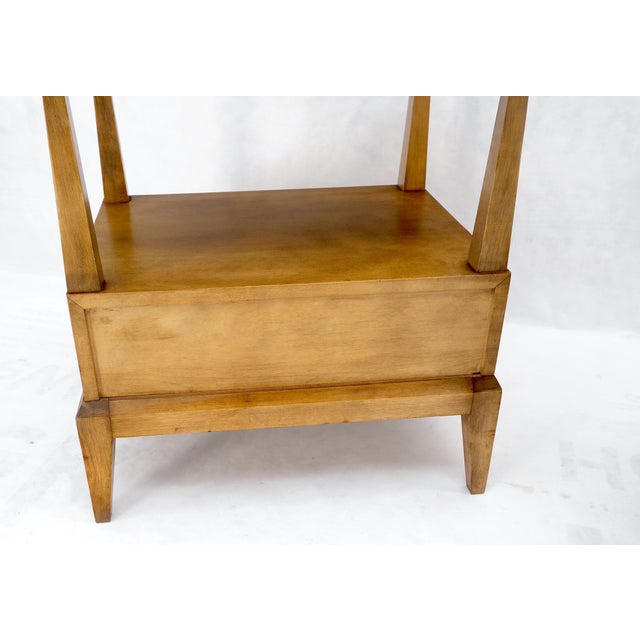 Pair Heywood Wakefield Mid-Century Modern One Drawer Nightstands End Tables Mint For Sale - Image 11 of 17