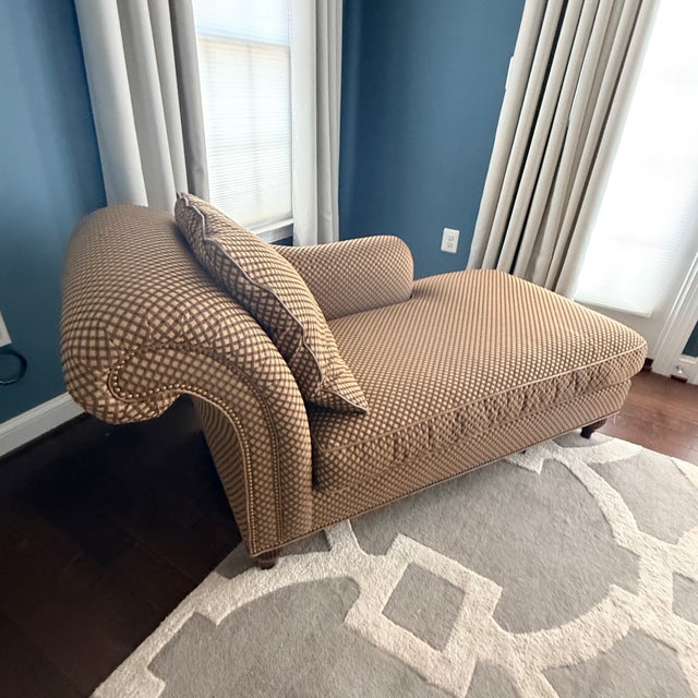 Traditional Milling Road Single Arm Chaise For Sale - Image 3 of 12