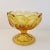 Glass 1970s Anchor Hocking Honey Gold Fairfield Compote For Sale - Image 7 of 7