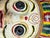 Late 20th Century Vintage Nepalese Newar Hand-Painted Papier-Mâché Mask, Kathmandu Valley Style For Sale - Image 5 of 10