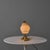 1950s 1950s Sculptural Glass and Brass Table Lamp in the Manner of Paavo Tynell for Valinte Oy For Sale - Image 5 of 18