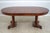 Stickley Round Empire Style Cherry Dining Room Table For Sale - Image 9 of 18