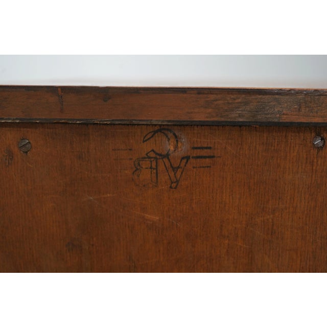 Vintage 19th Century English Paint Decorated Walnut Sideboard For Sale - Image 12 of 12