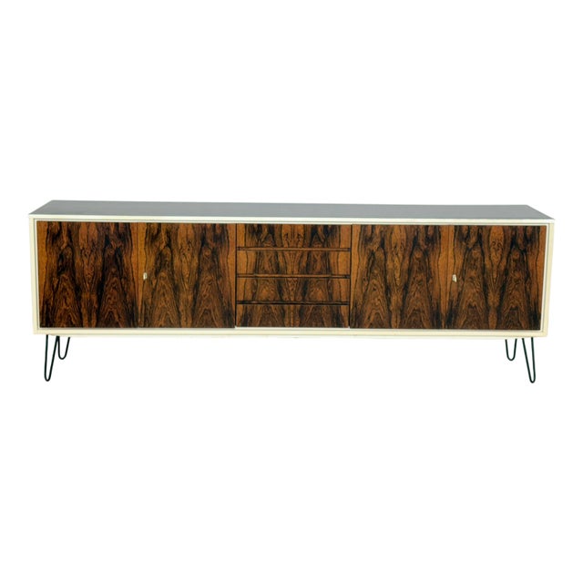 Mid-Century Rosewood Sideboard For Sale