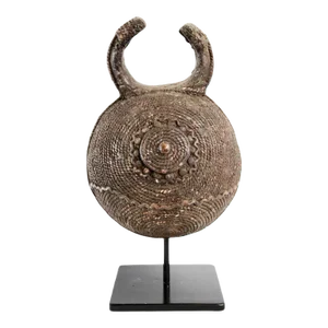 Vintage Mid 20th Century Burkina Faso Currency Bell