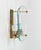 Mid-Century Brass & Curved Glass Sconces in the style of FontanaArte, Italy, 1950s, Set of 3 For Sale - Image 6 of 18