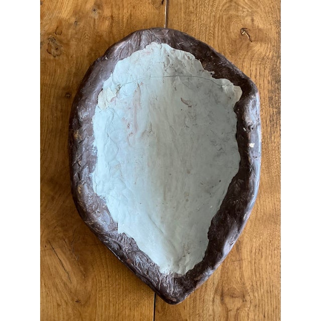 Sculpture Materials Vintage Italian Scagliola Pigmented Plaster Turtle Shell For Sale - Image 7 of 12