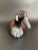 American Vintage Hand Carved Canada Goose Wood Decoy For Sale - Image 3 of 12