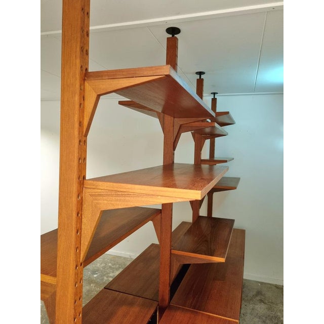 Royal Room-Divider Wall Unit in Teak by Poul Cadovius, Denmark, 1960 For Sale - Image 11 of 18