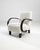 Introducing the 1950s Czech Wooden Armchair by J. Halabala, a timeless piece that combines vintage charm with modern...