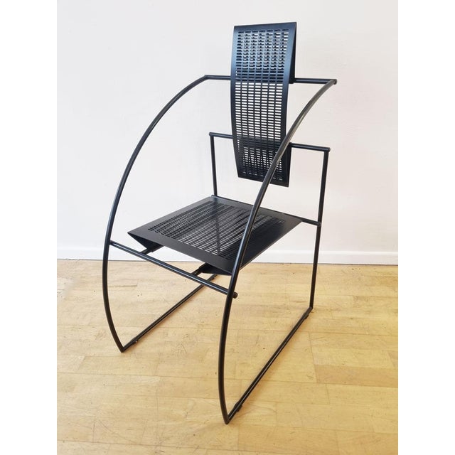 Metal Quinta Chair by Mario Botta for Alias, Italy, 1985 For Sale - Image 7 of 7