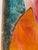 Orange 1990s Original Artwork by Unknown Latin American Artist For Sale - Image 8 of 18