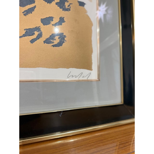 1980s David Croland “Cheetah Woman” Signed Limited Edition Serigraph 105/300 For Sale - Image 4 of 8