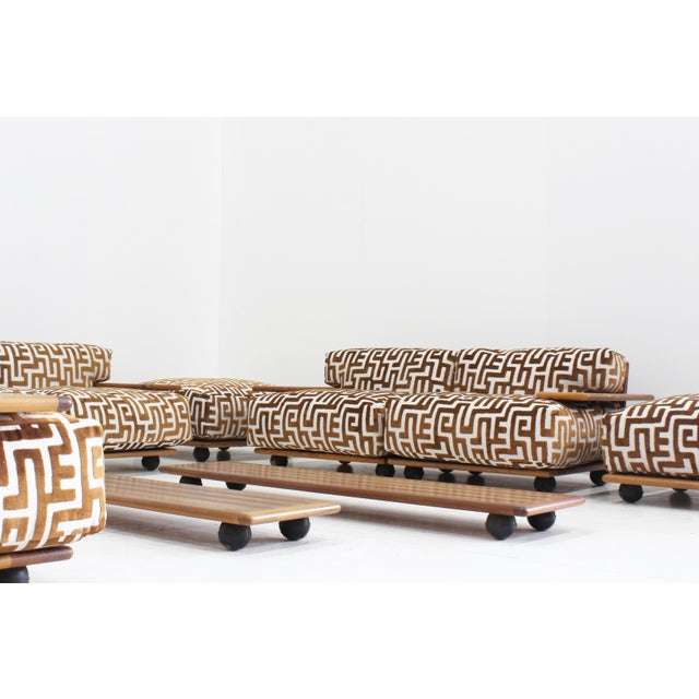 Pianura Sofa Set by Mario Bellini for Cassina, 1970s, Set of 10 For Sale - Image 11 of 16