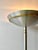 Late 20th Century Vintage Postmodern Brushed Aluminum and Brass Torchiere Floor Lamp For Sale - Image 5 of 12