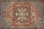 Vintage Belgian Oriental 100% Wool Floral Rug Runner Carpet Mat 46" X 65" For Sale - Image 4 of 13