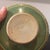 6.25”W x 6.25”D x 2.25”H 1940’s, France Multi colored glaze with ribbed detail around the sides Unique interior glaze in...