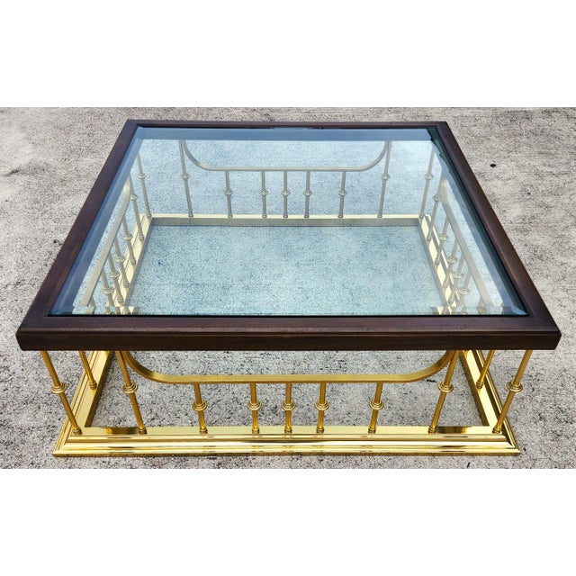 Erwin Lambeth Coffee Table 1980s For Sale - Image 10 of 13