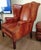 Elevate Your Space With This Stunning Vintage Dutch Cognac Colored Wingback Leather Club Chair For Sale - Image 11 of 12