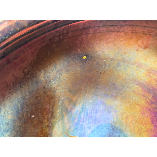 Large Shell-Shaped Glass Bowl by Peter Layton, 1984 For Sale - Image 9 of 10