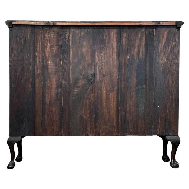 Antique Early 20th Century Mahogany Display Cabinet For Sale - Image 11 of 12