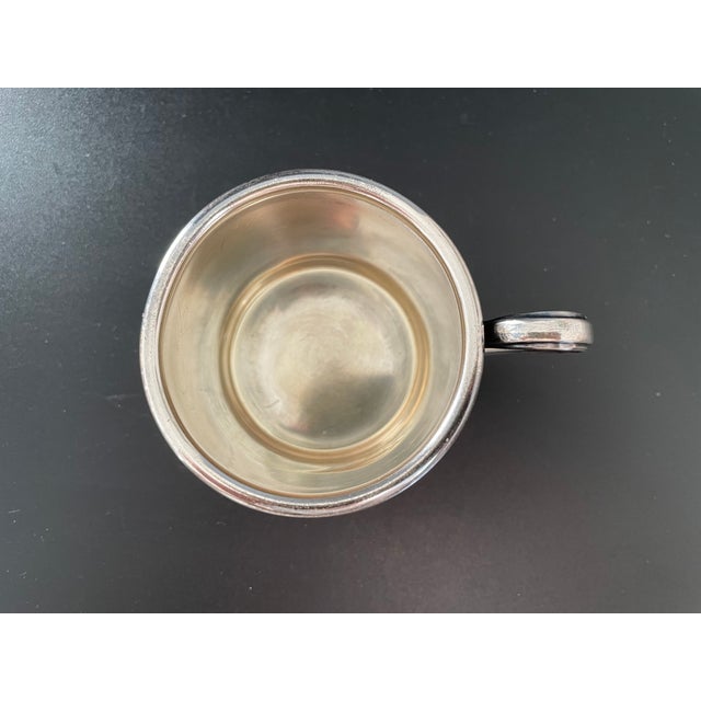 Early 20th Century Antique Wm. A. Rogers Humpty Dumpty Silverplate Child's Cup For Sale - Image 5 of 12