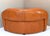 Animal Skin Corner Lounge Chair in Cognac Leather by Rossi Di Albizzate, Italy, 1970s For Sale - Image 7 of 8