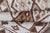 Vintage Turkish Tulu Runner With Ivory Field and Camel Diamond Pattern 2'8" X 13'6" For Sale - Image 10 of 11