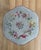 Vintage Mid-Century Walnut Footstool With Floral Needlepoint Tapestry For Sale - Image 4 of 7