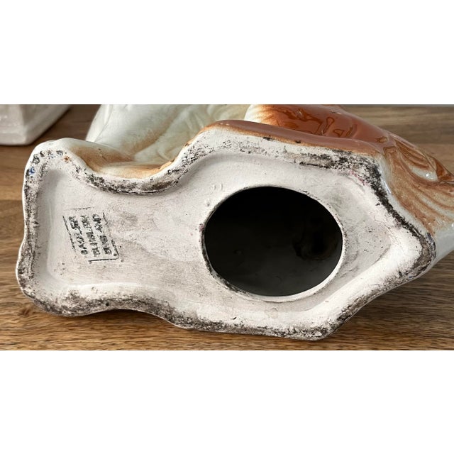 Antique English Staffordshire Terrier, Early 20th Century For Sale In Houston - Image 6 of 11