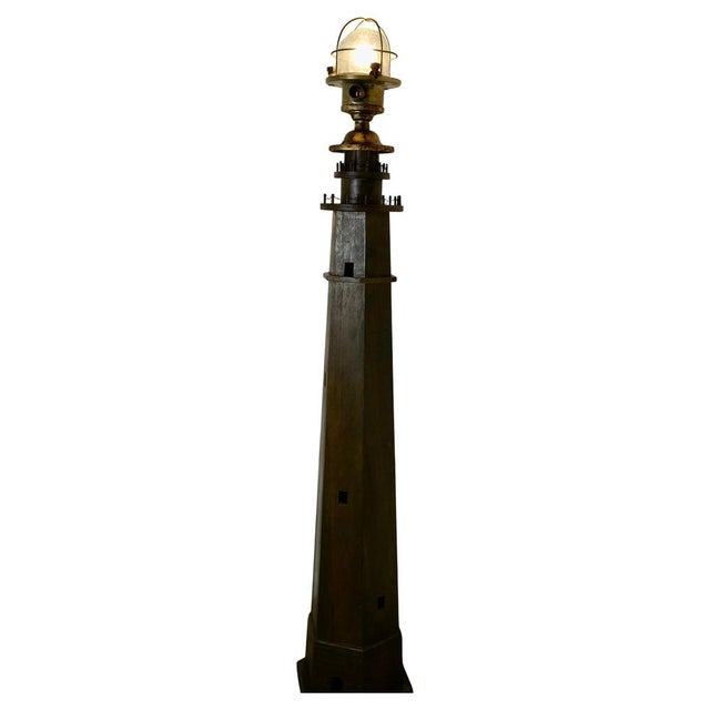 Lighthouse Floor Lamp, 1960s For Sale - Image 10 of 10