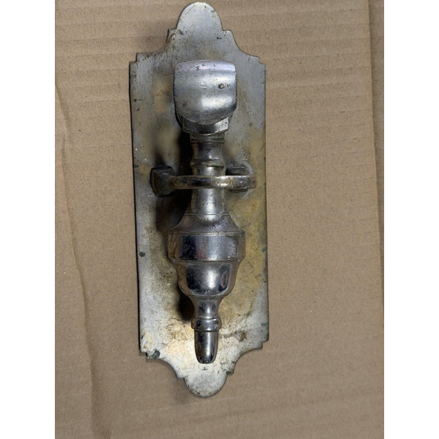 Door Knockers in Silver-Plated Bronze, 1780, Set of 2 For Sale - Image 4 of 11