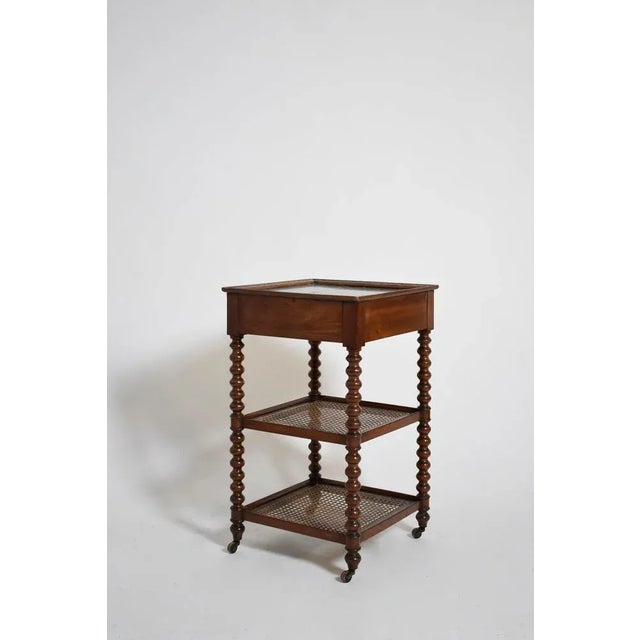 2-Tray Serving Table, 19th Century For Sale - Image 5 of 5