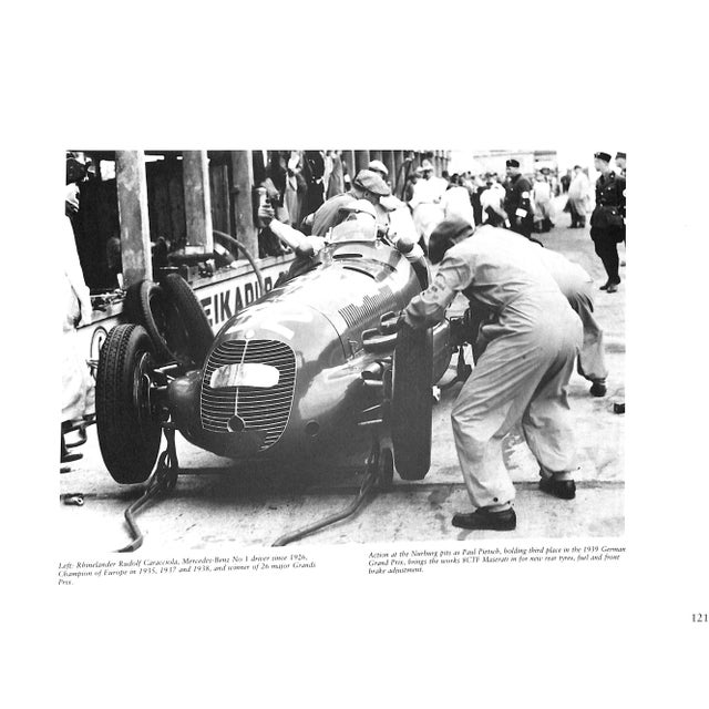 Traditional "Mercedes-Benz Grand Prix Racing 1934-1955" Book 1983 Monkhouse, George C. For Sale - Image 3 of 8