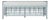 Luna Bench - Light Blue For Sale
