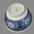 Vintage Blue & White Porcelain Floral Japanese Asian Serving Bowls, Marked- a Pair For Sale - Image 6 of 7