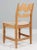 Wood Razorblade Dining Chair in Oak by Henning Kjærnulf, Denmark, 2023 For Sale - Image 7 of 8