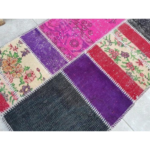 Mid 20th Century Long Turkish Runner Rug For Sale - Image 9 of 10